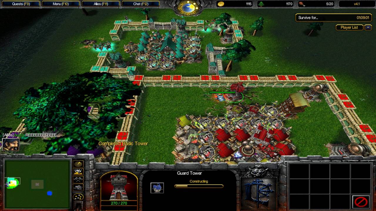 Warcraft 3 TFT - Insanity Attack #9