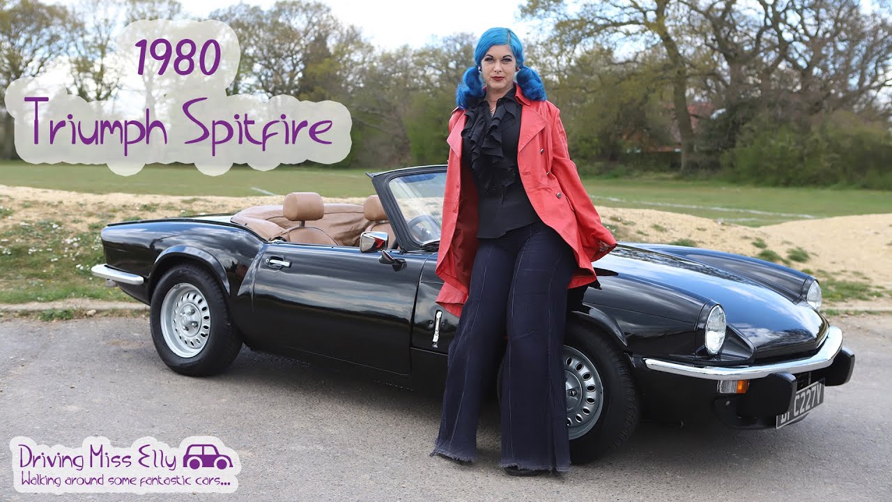 Triumph Spitfire 1980 Walk around with Miss Elly
