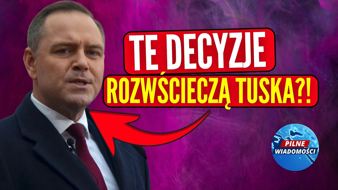 NIE DO WIARY! NAWROCKI PODJĄŁ DECYZJE KTÓRE ROZWŚCIECZĄ TUSKA?!