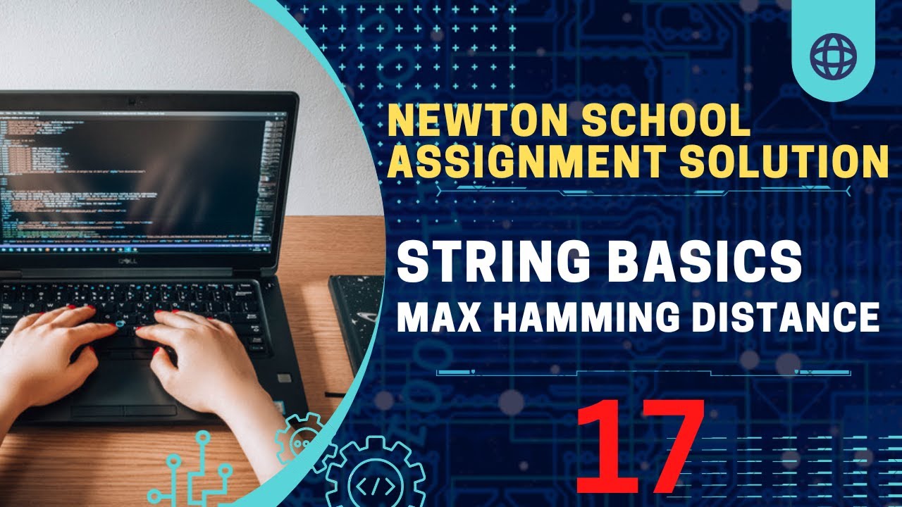 Newton school | Max Hamming Distance | String interview question in java | Java top String question