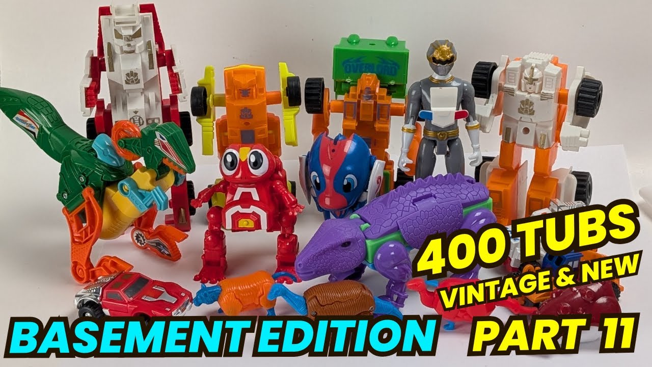 Basement Finds: Sir Toys Transforming Bootleg Robots: Episode 100