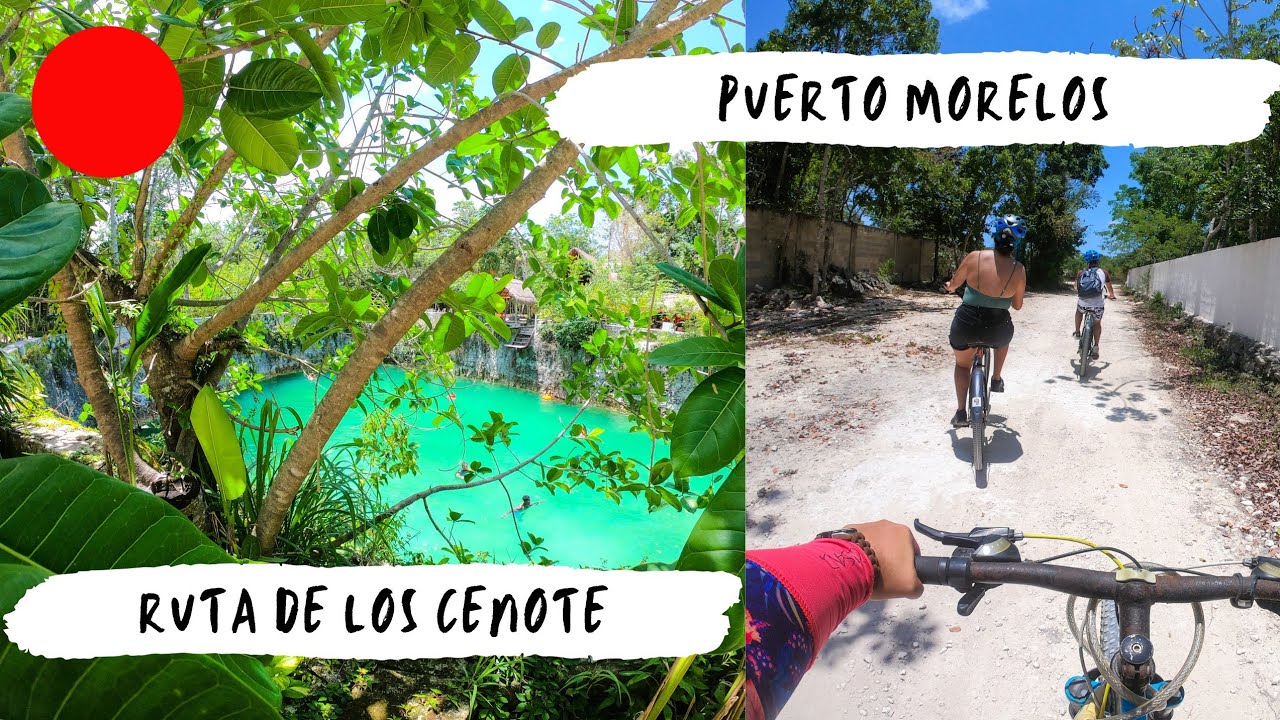 RUTA DE LOS CENOTES PUERTO MORELOS🔴Cenote Hacienda Sol y Luna | Moyita Explorando