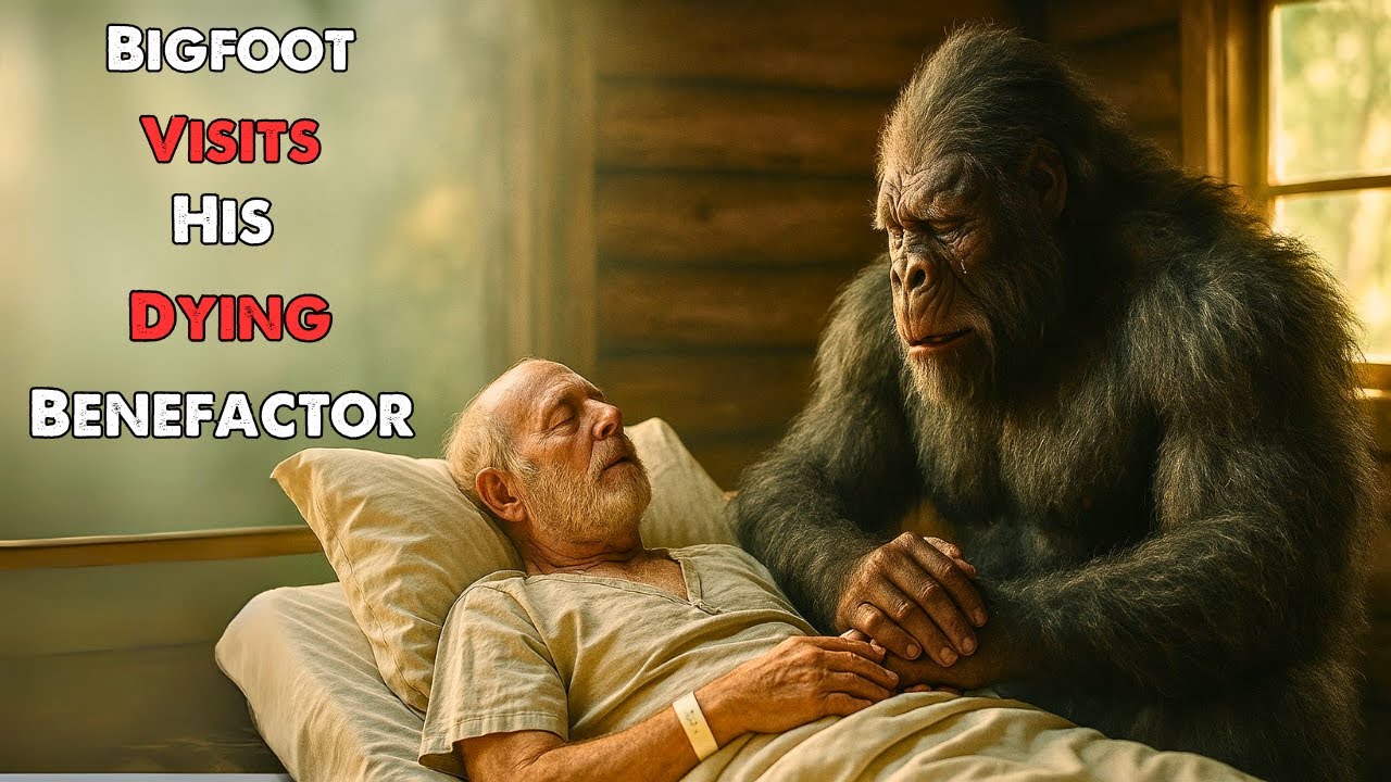 The Bigfoot Visits His Dying Benefactor, What Happens Next Is Unbelievable  #bigfoot2025