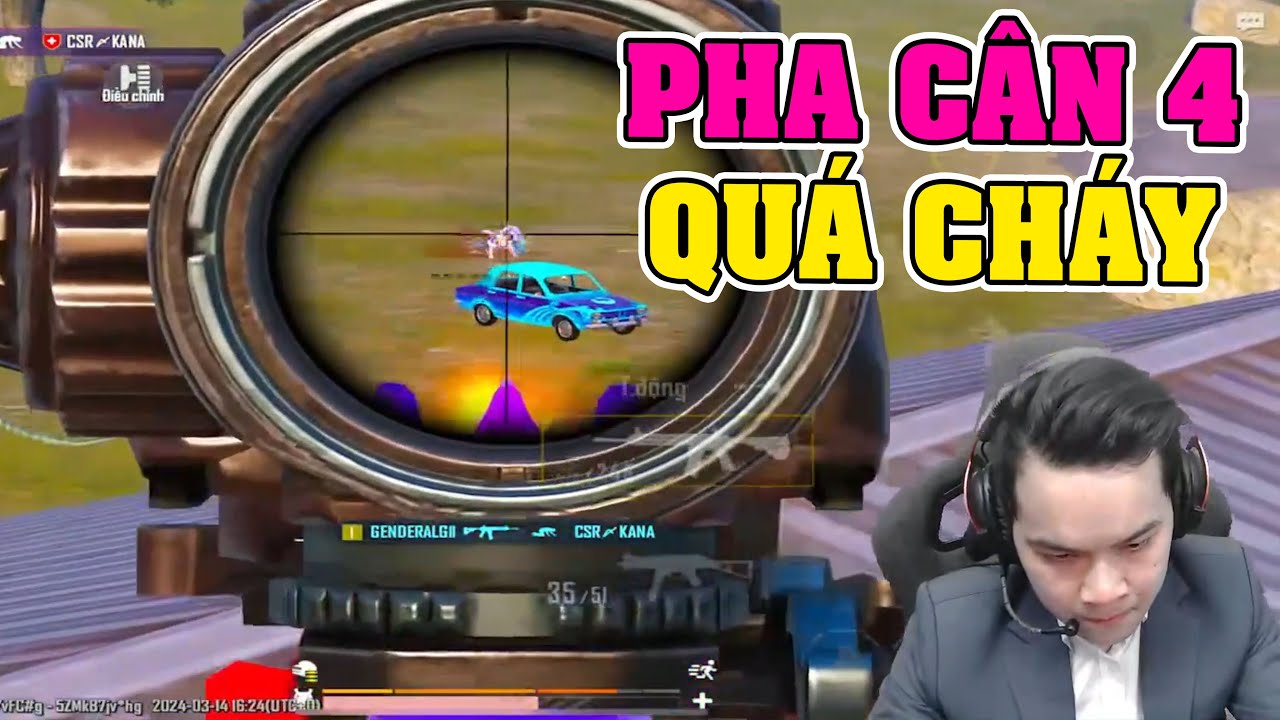 Bộ Bim | PHA CÂN 4 HÚP NGUYÊN TEAM QUÁ ĐẲNG CẤP | PUBG Mobile