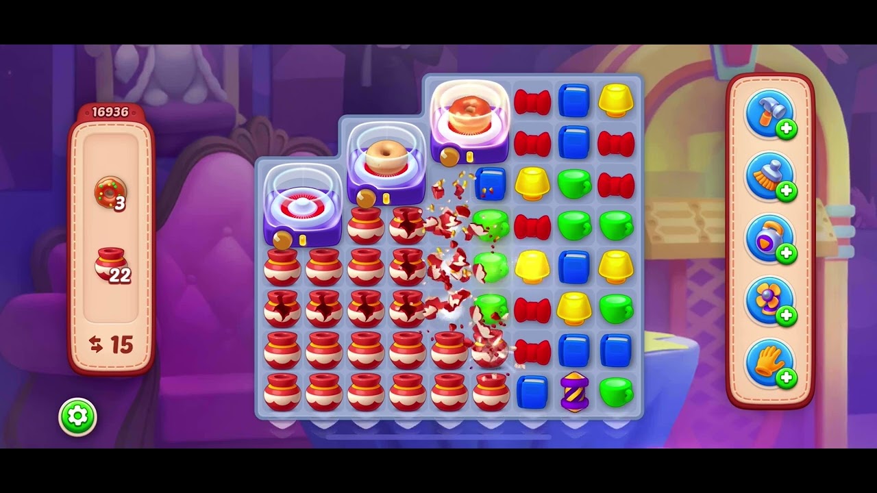 Homescapes, levels 16936-16937. With as lot of boosters!