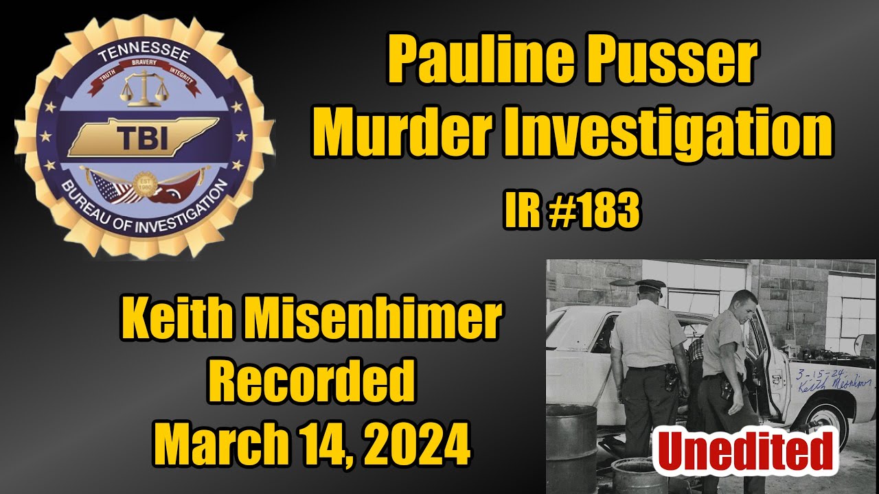 Buford Pusser: The Real Story | TBI Recording of Keith Misenhimer March 14, 2024 | True Crime