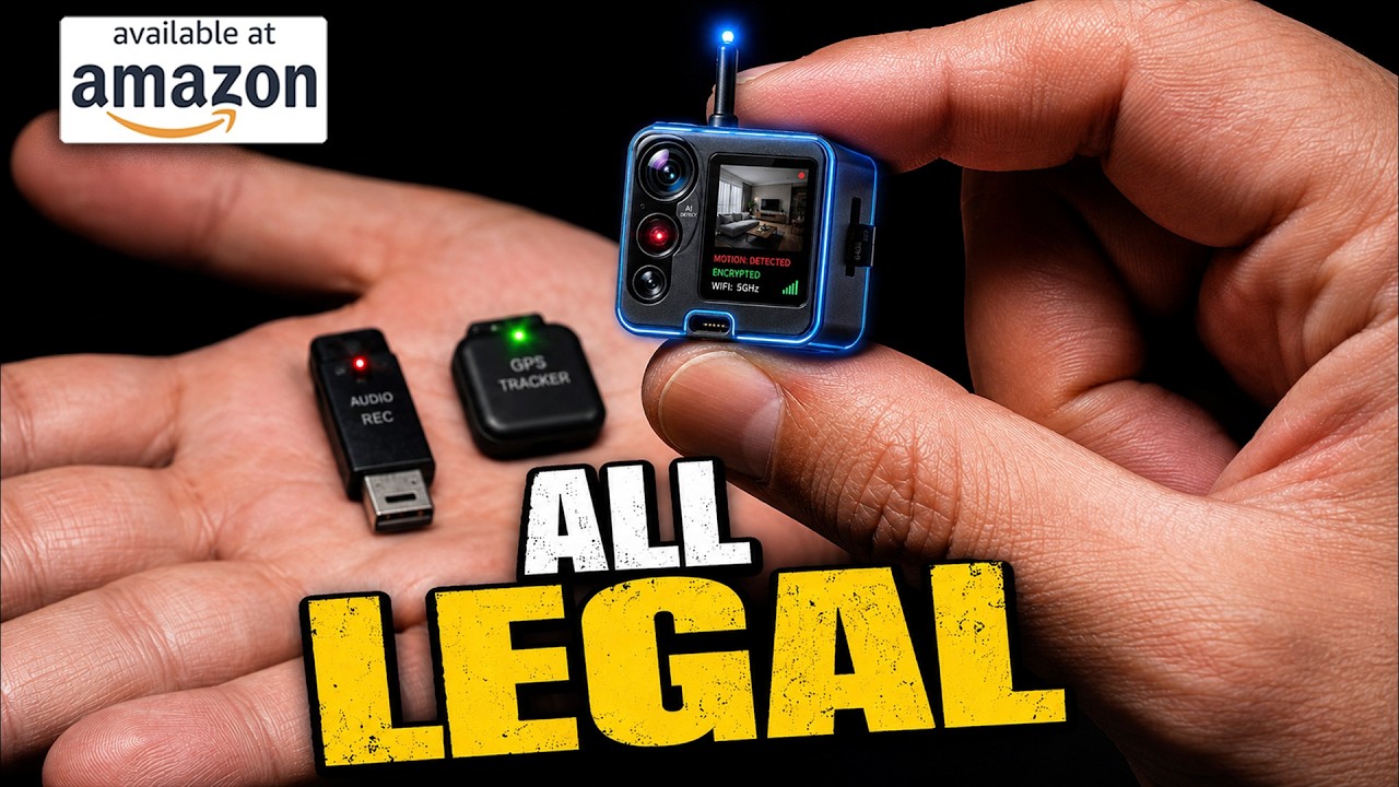 50 LEGAL Spy Gadgets on Amazon That Feel Illegal to Own