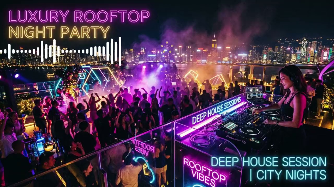 After Midnight & Deep House Lounge Vibes – Neon Skyline Chill House Mix #1