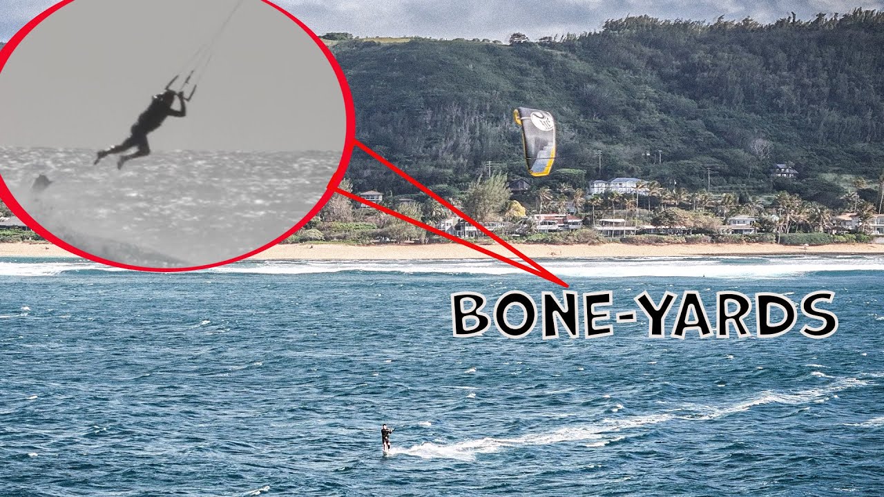 How to Kite Surf Hawaii's gnarliest spot| Back YARDS, Oahu