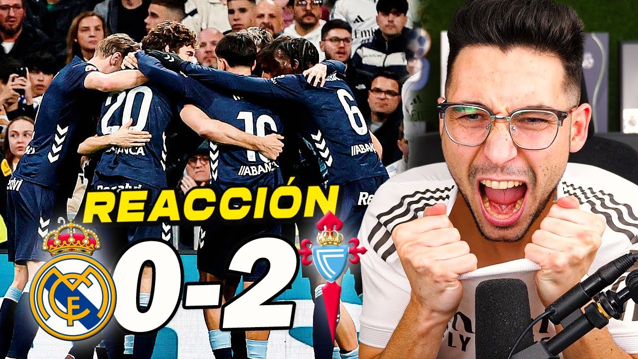 REACCIONES DE UN HINCHA al Real Madrid vs Celta de Vigo 0-2 *DIMISIONES YA* | ByDiegoX10