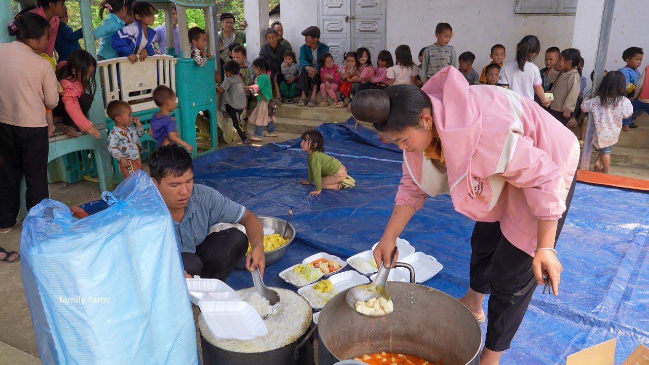 Molasses Has Been Finished, Cooking A Charity Meal For Children In Remote Areas | Family Farm
