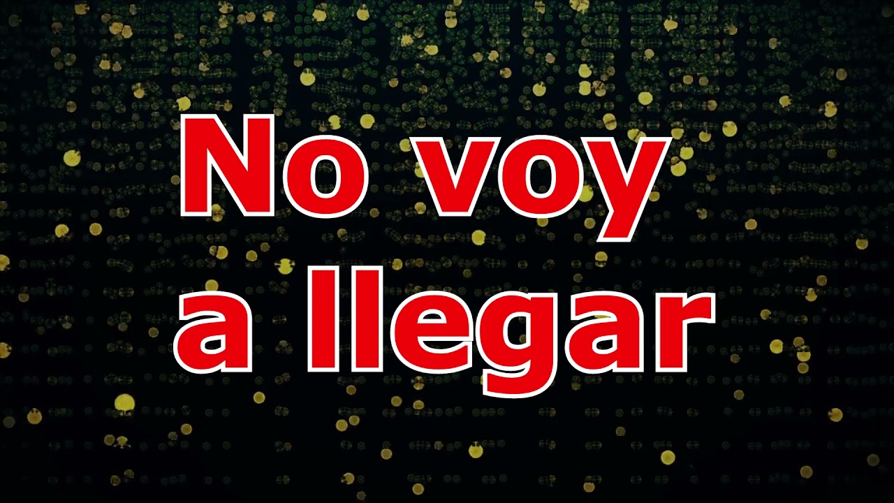SI TU PRESENCIA CONMIGO NO VA KARAOKE