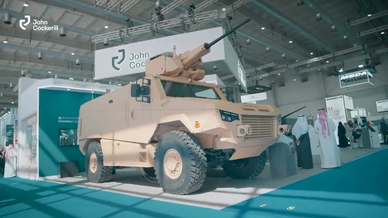 John Cockerill at the 2026 World Defense Show - Day 1
