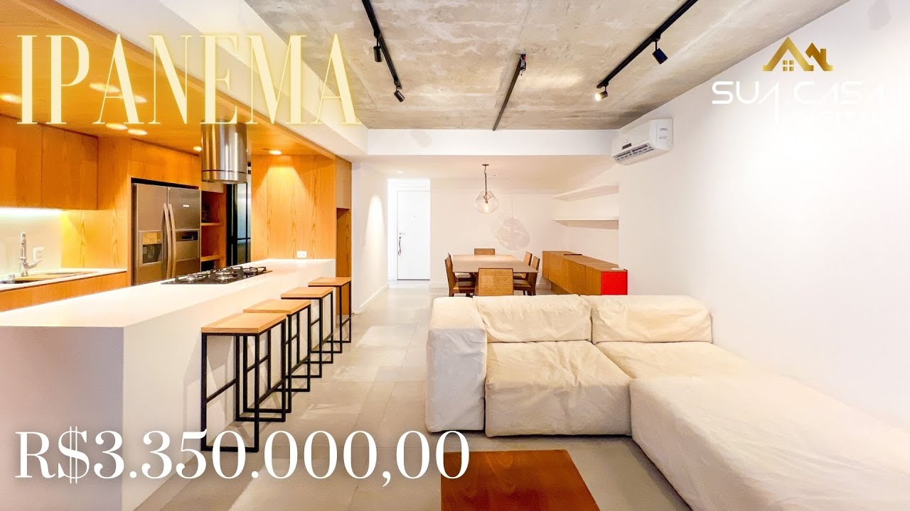 Apartamento totalmente REFORMADO com área externa em IPANEMA | Tour Sua Casa Digital | Ipanema RJ