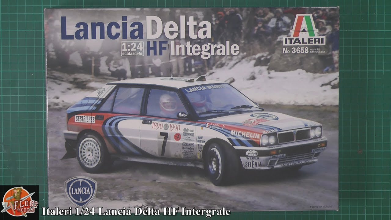 Italeri 1/24 Lancia Delta HF Integrale Review