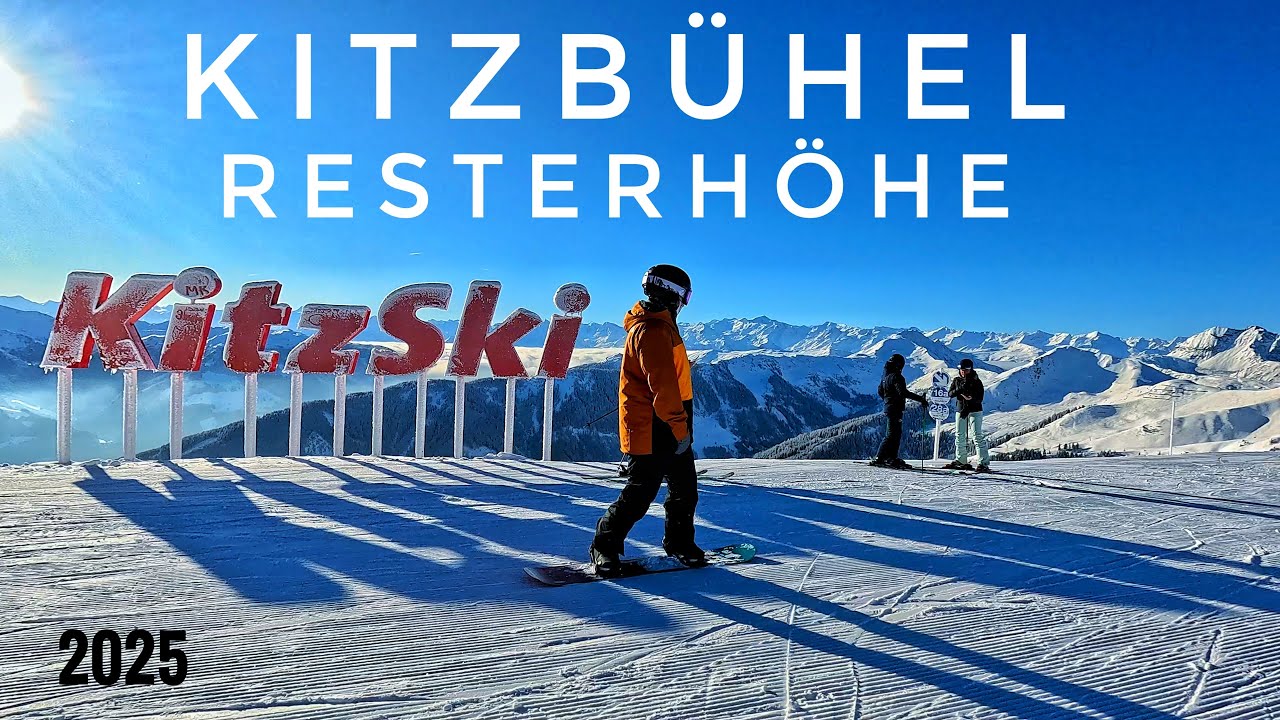 Skiing Kitzb&uuml;hel Austria  2025 | 4K UHD | Kitz Ski | Resterh&ouml;he