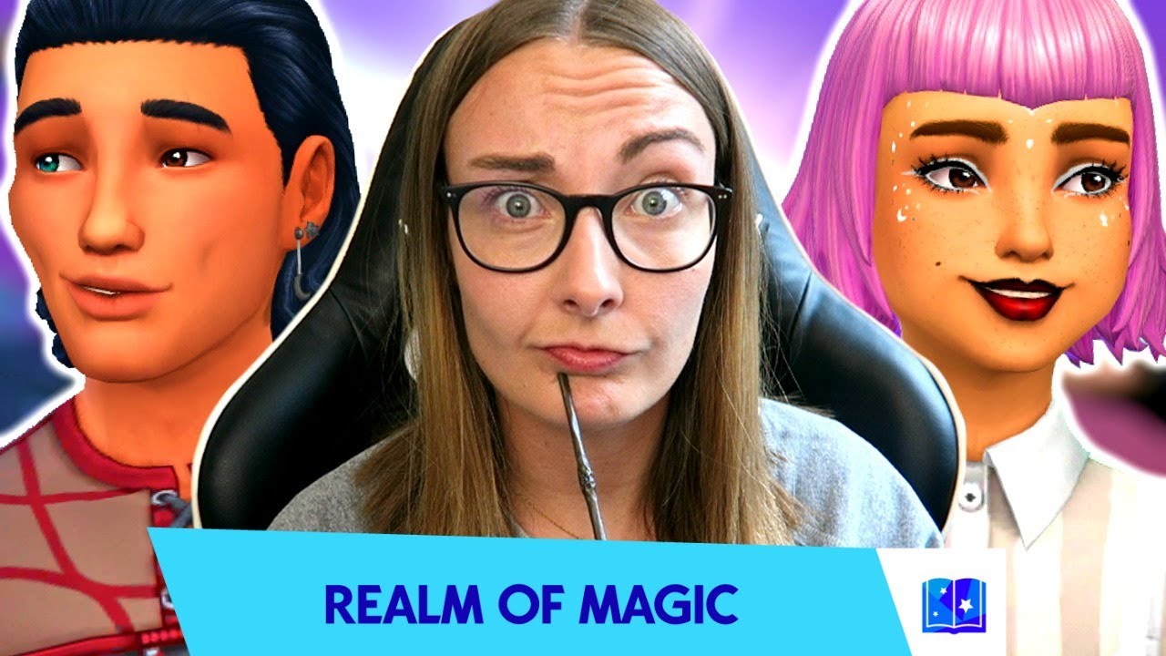 REALM OF MAGIC - New Create A Sim Items in The Sims 4