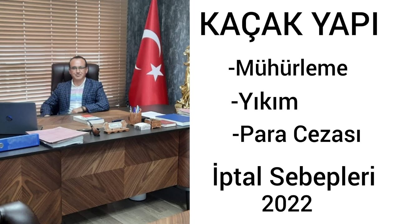 Kaçak Yapı Mühürleme Para Cezası ve  Mahkeme süreci. 2022.