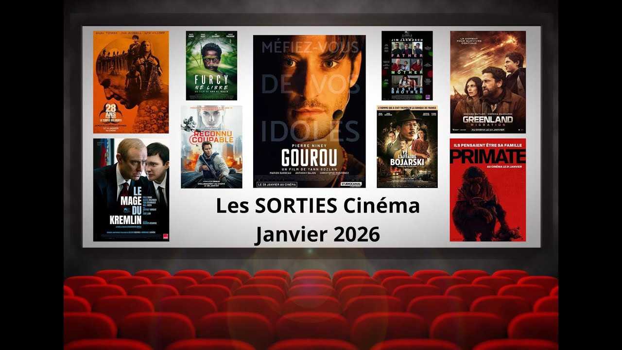 Sorties cinéma - Janvier 2026