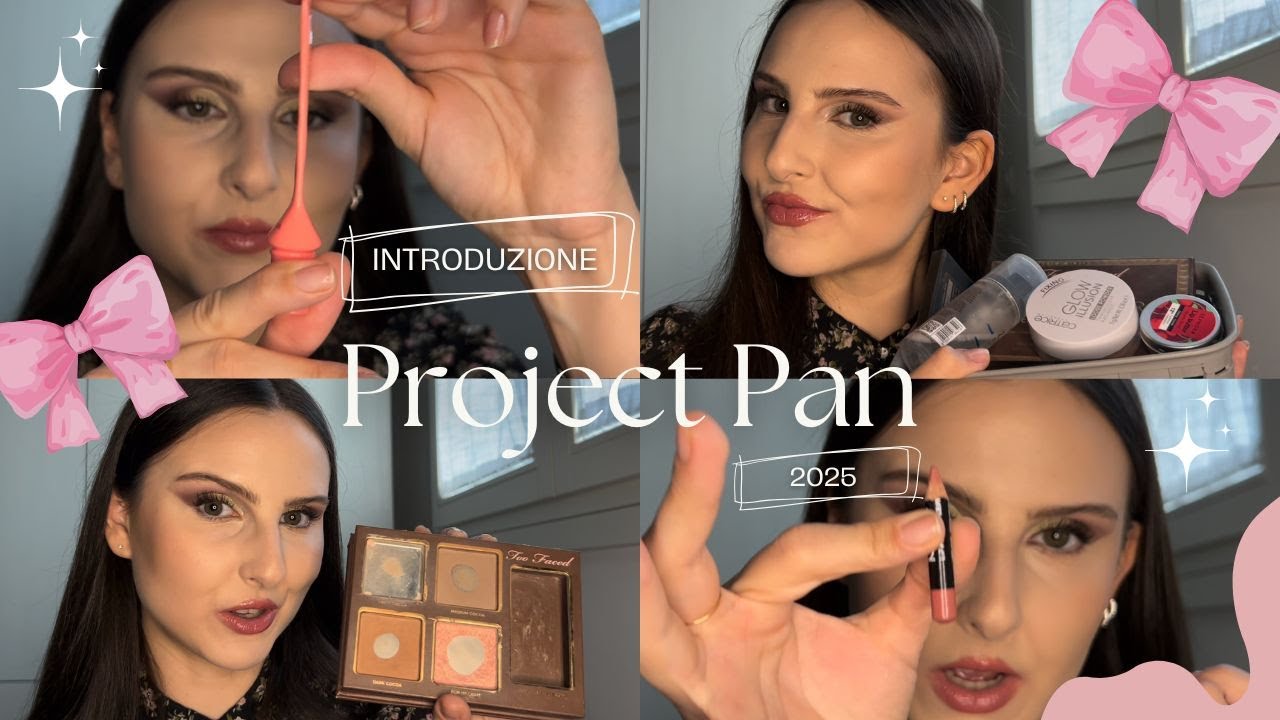 ✨ INTRODUZIONE PROJECT PAN 2025 ✨ Terminiamo questi prodotti! 💄 **SMALTIMENTO MAKE UP**💄