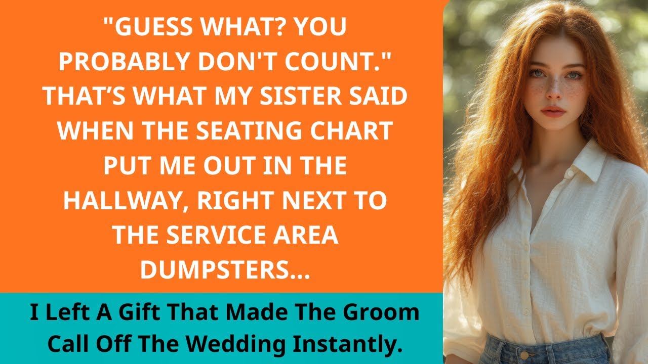 At Her Wedding, My Sister Sat Me By The TRASH, So I Gave The Groom A Gift That ENDED It...