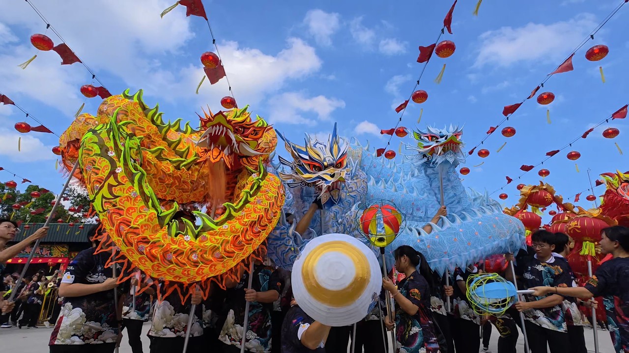 2026 马来西亚 柔佛古庙游神 Johor Chingay ~ Dragon & Lion Dance  英哥舞, 鼓乐队 八仙 麒麟 舞狮 舞龙队 参拜五尊神明 @ 行宫 (合集)