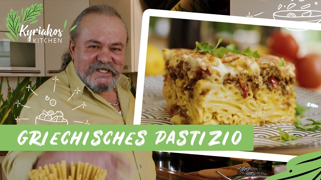 Griechischer Nudelauflauf - Pastitsio | Kyriakos Kitchen