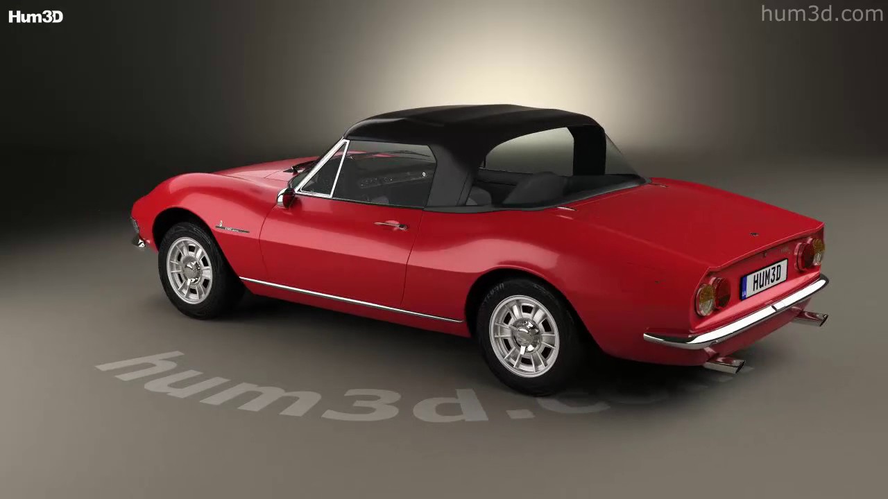 Fiat Dino Spider 2400 1969 3D model by 3DModels.org