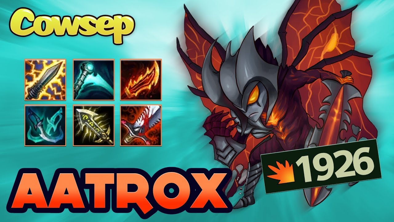 2000 DAMAGE AATROX, INSANE LIFESTEAL, FROM ZERO TO FULL FASTER THAN GROSS GORE'S SUPRA