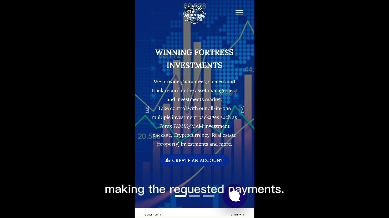 WINNING FORTRESS INVESTMENTS SCAM - Watch This To Withdrawal