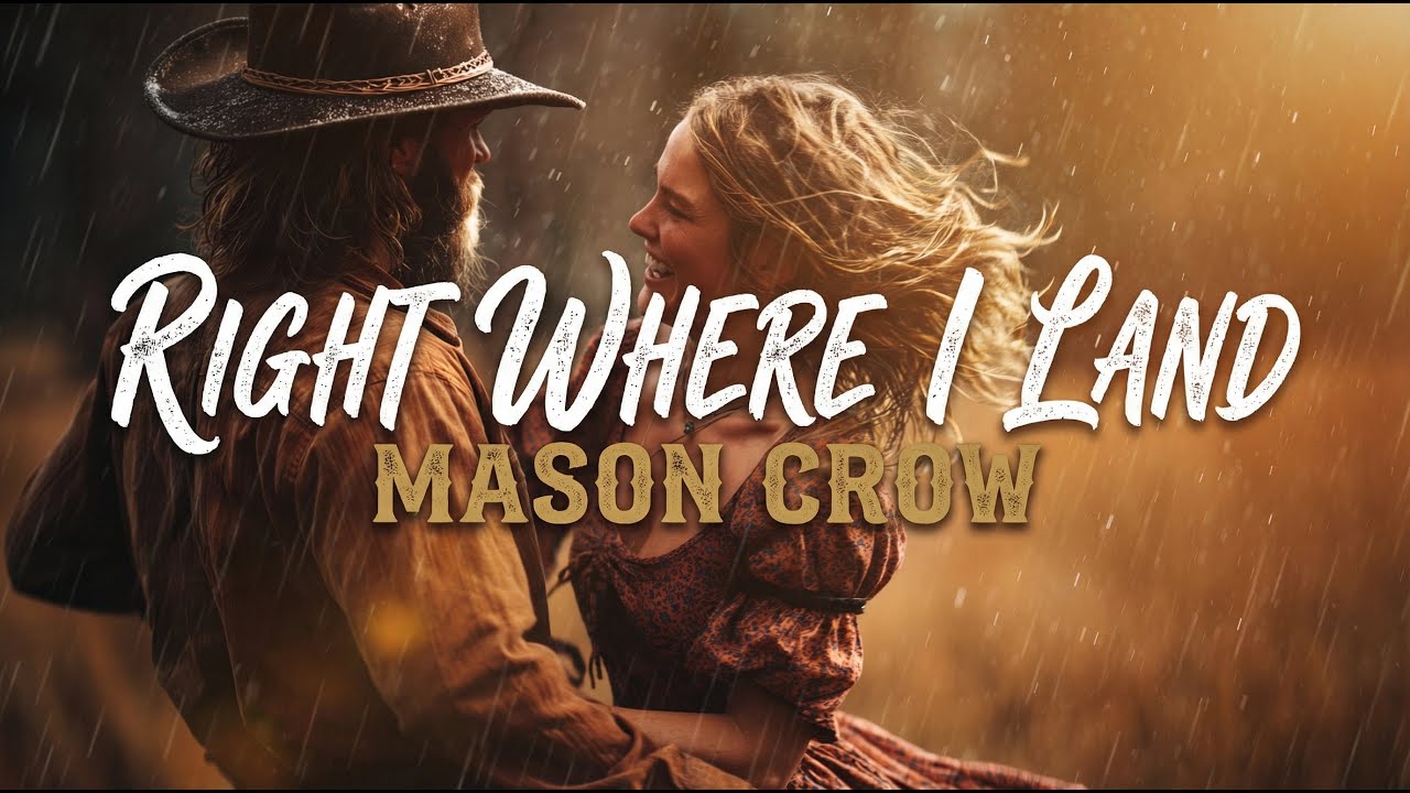 Right Where I Land | Mason Crow | Heartfelt Country Music