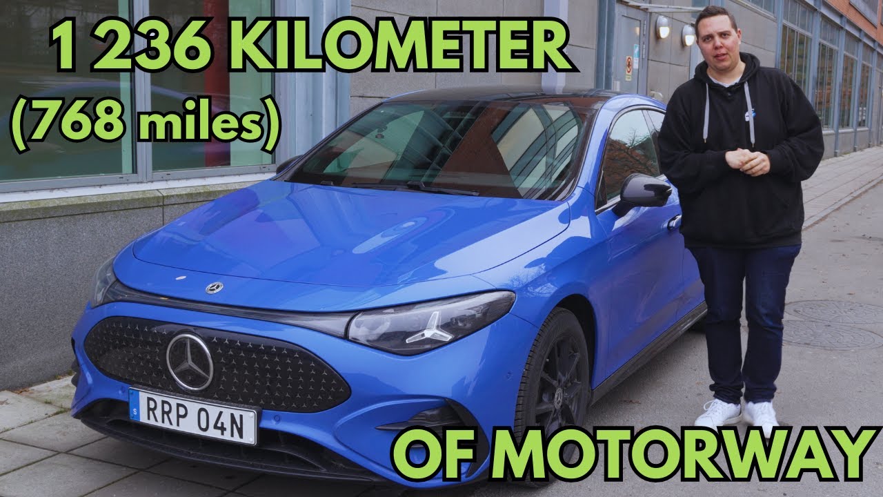 Прокатился на новом Mercedes CLA 250+ более 1200 км по автомагистрали, чтобы определить расход то...