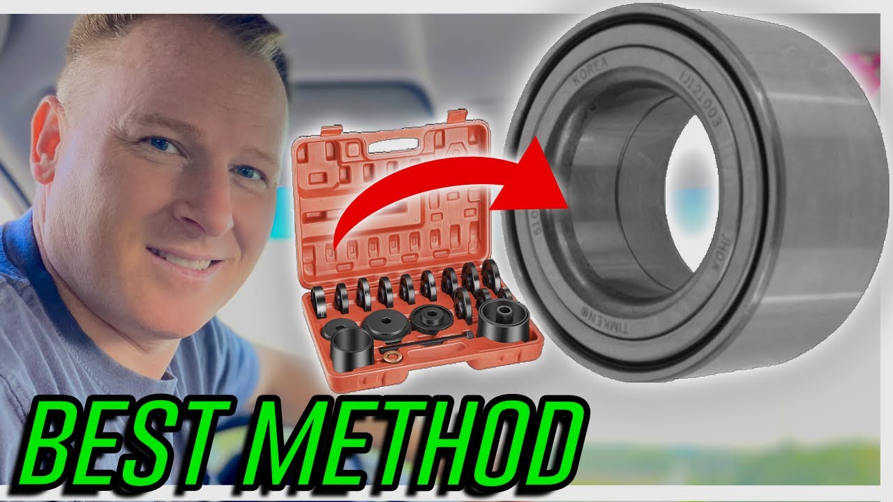 PRESS-IN WHEEL BEARINGS LIKE A PRO- Beats Traditional Pressing!