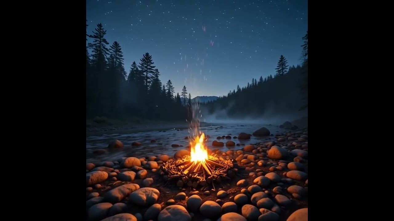 40 minutes Cozy Fire Ambience for Deep Relaxation & Sleep | Crackling Fireplace Sounds 