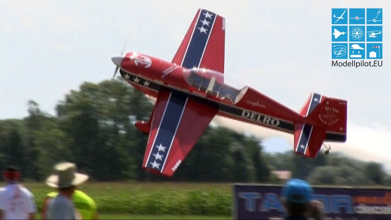 DELRO  XXXL EXTRA 300 RC AEROBATIC AIRSHOW FLIGHT JAN ROTTMANN JET WORLD MASTERS 2015
