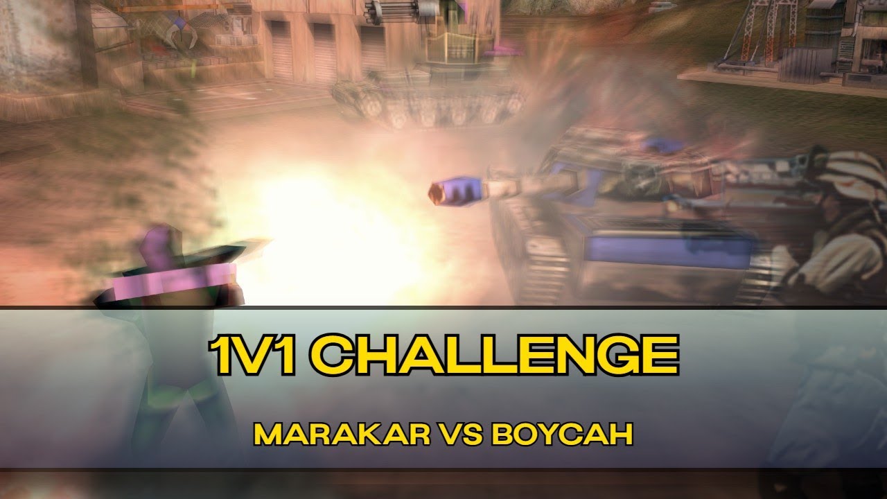 C&C Generals Zero Hour 1v1 Challenge - Marakar vs Boycah on Generals Online & Quickmatch 1v1s