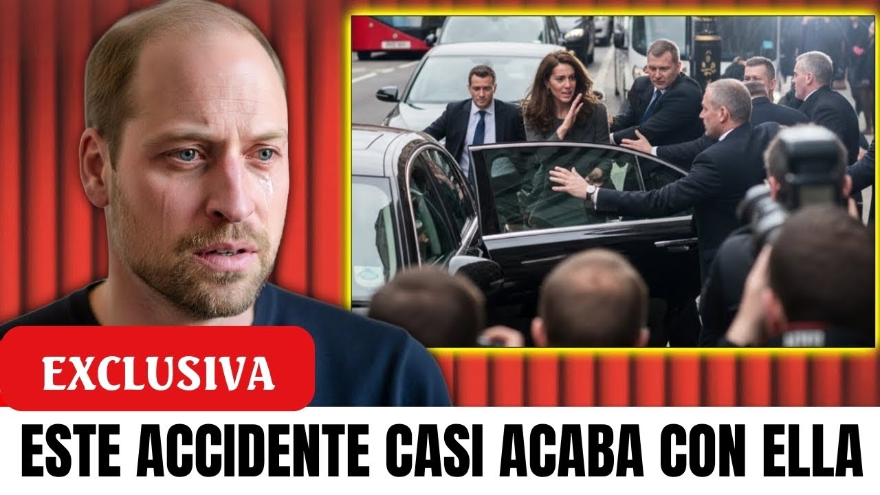 Atacan el coche de Kate en Londres y el peor temor de William se hace realidad