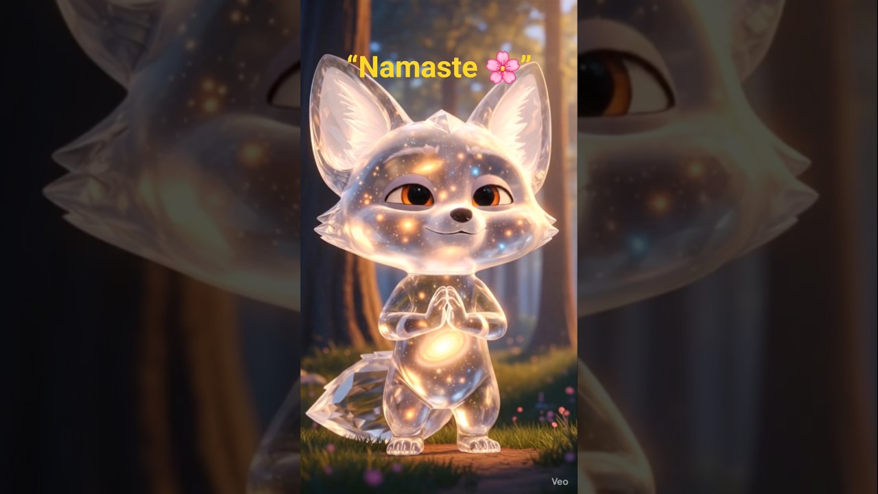 Namaste 🌸 | Crystal Fox Stories 