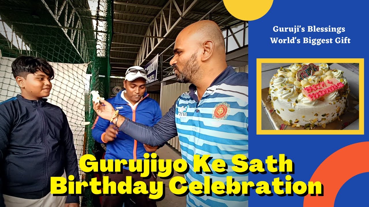 Gurujano ke sath birthday celebration I Guru Shishya Birthday Celebration I birthday Party at HERAMB