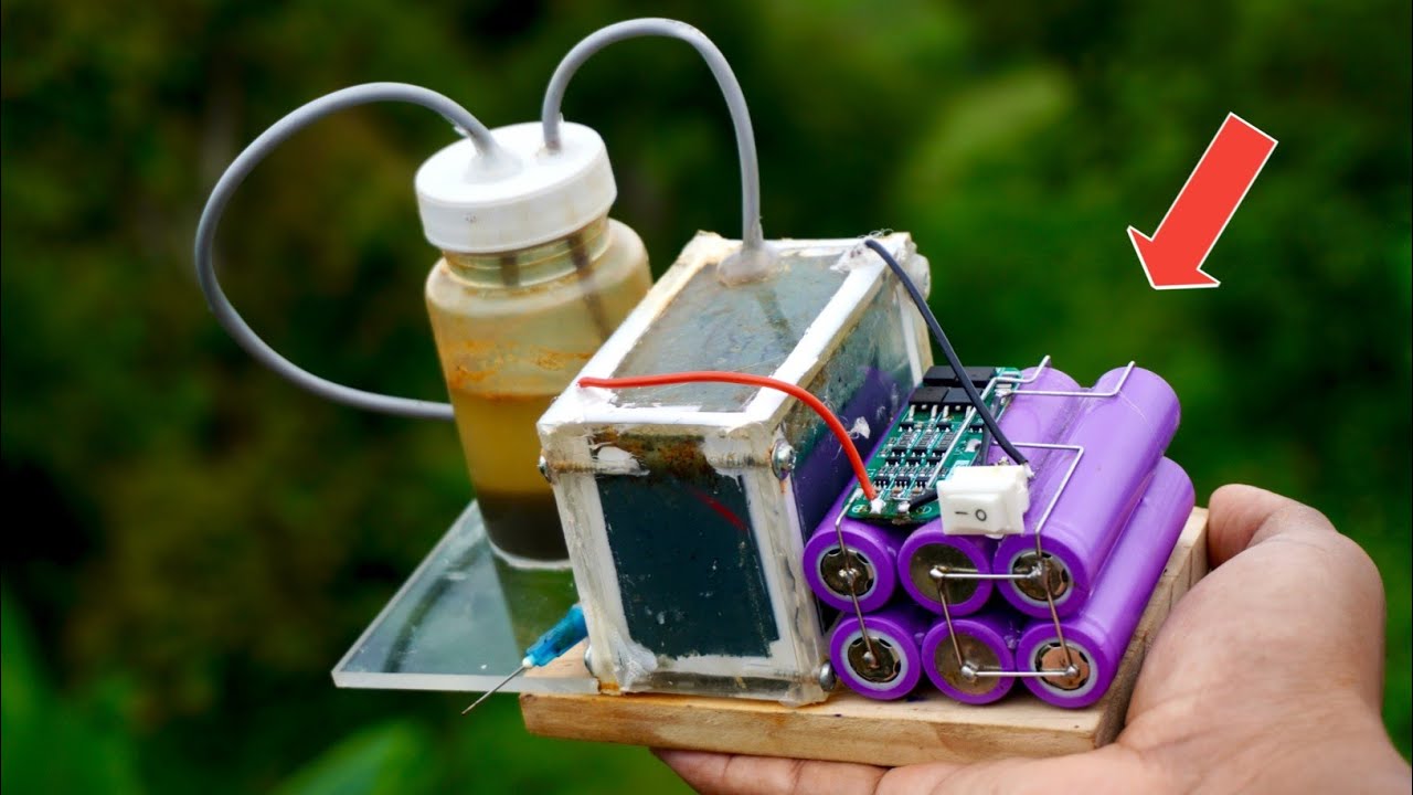 Battery powered Hydrogen welder machine!! [DIY]