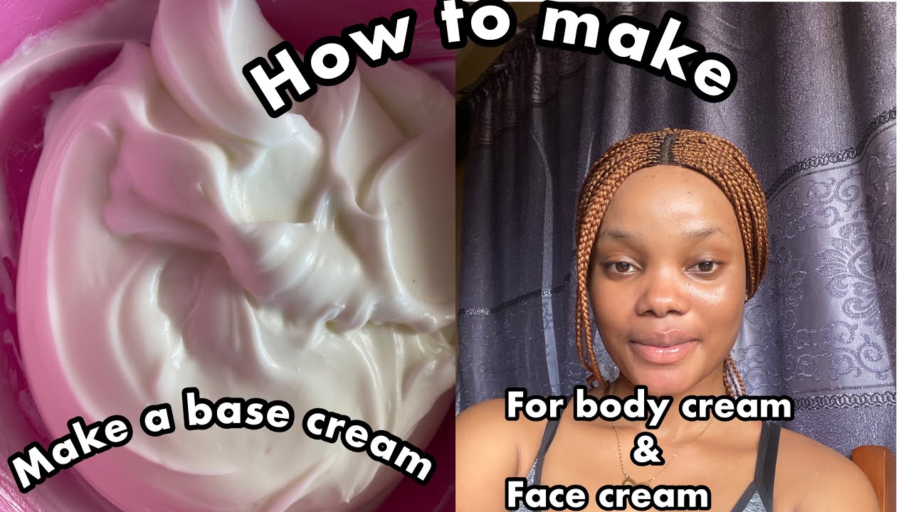 HOW TO MAKE A PERFECT BASE CREAM WITHOUT A MIXER|BASE CREAM FOR BODY AND FACE CREAM| #skincare