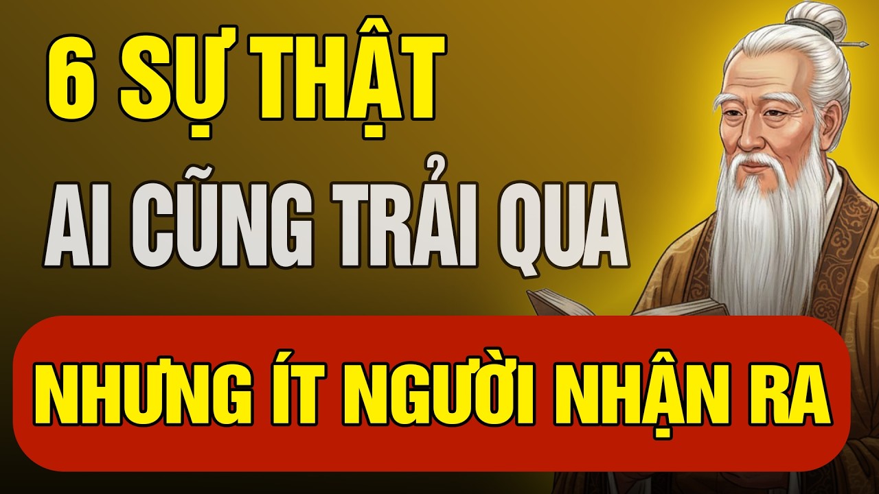 Cổ Nhân Cảnh Tỉnh: 6 Sự Thật Mất Lòng Nhưng Hiểu Sớm Sẽ Bớt Khổ Cả Đời