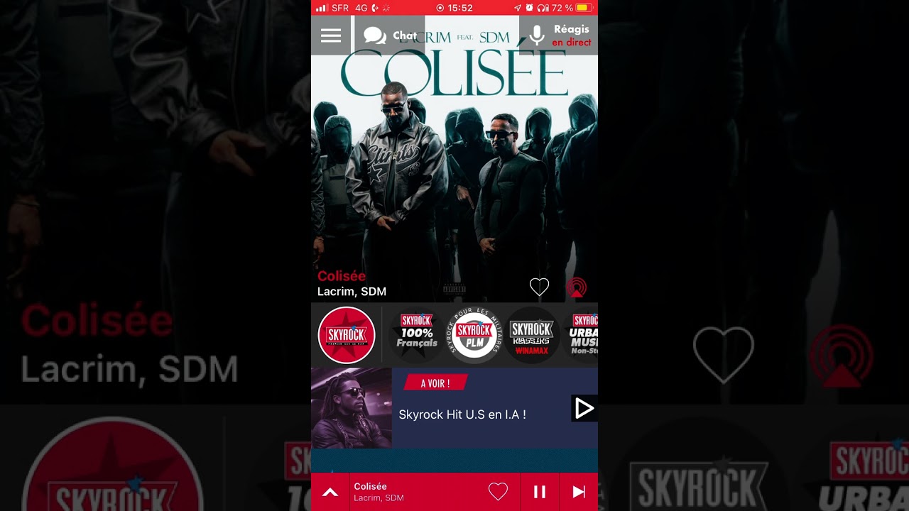 Lacrim, SDM Colisée Version Skyrock