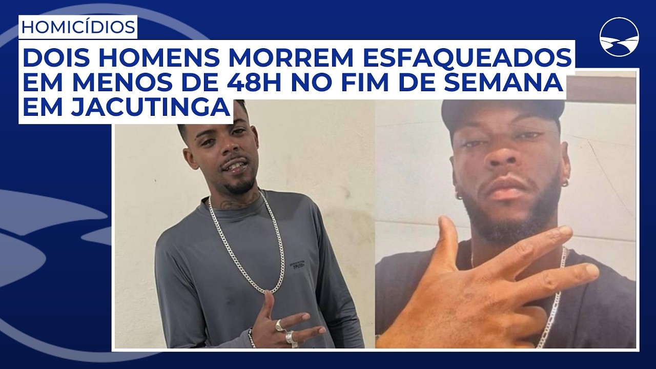 Homicídios: Dois homens morrem esfaqueados em menos de 48h no fim de semana em Jacutinga