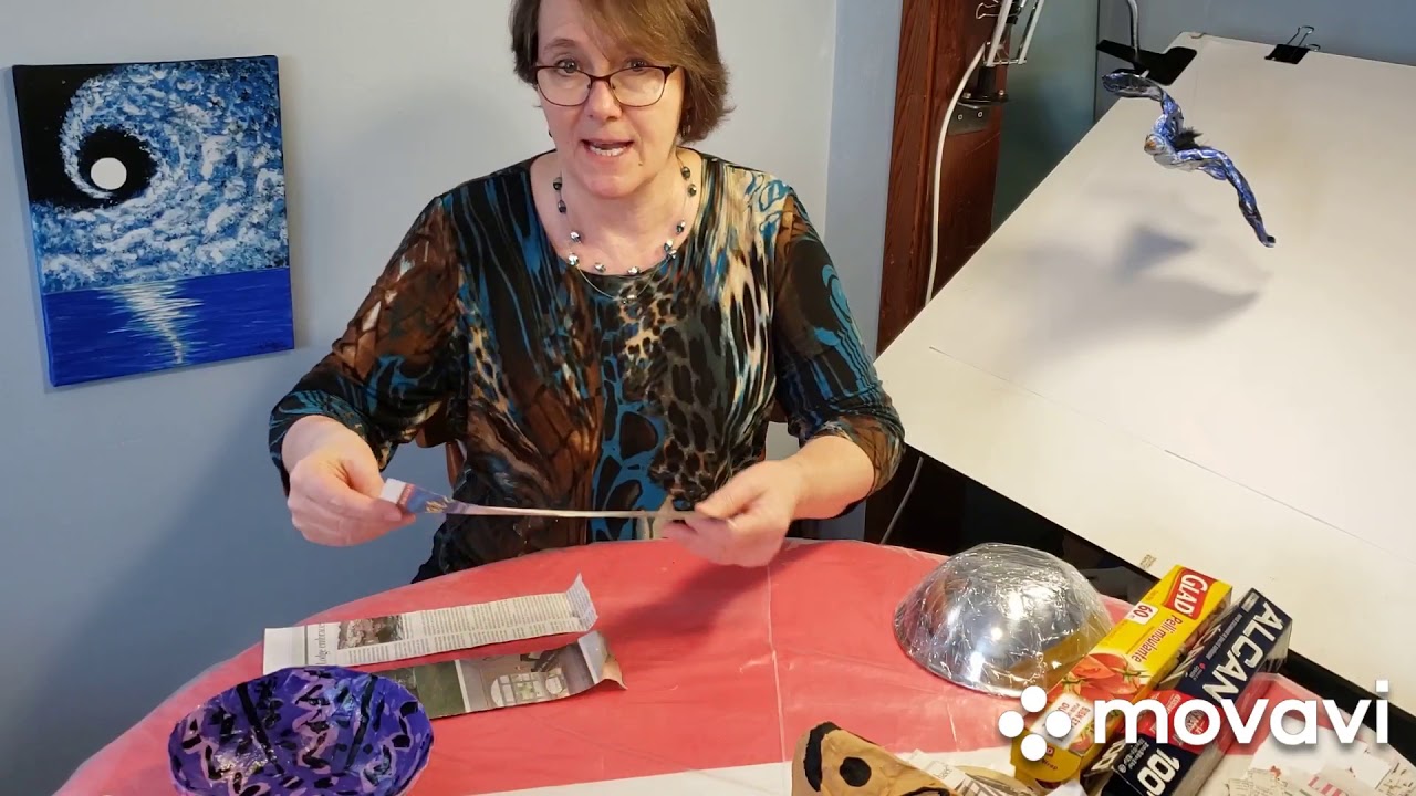 Multiple projets de papier mâché!                May 10, 2020