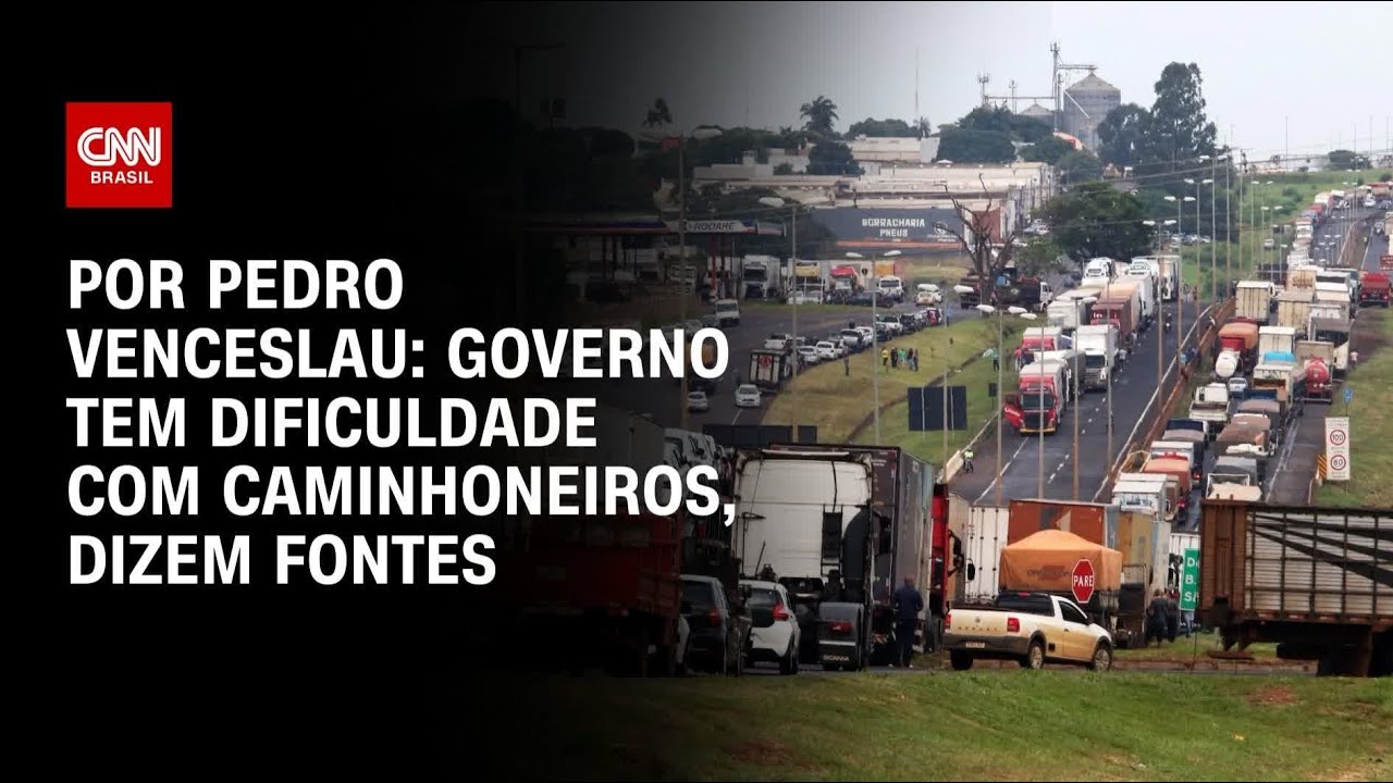 Fontes: Governo tem dificuldade com caminhoneiros | CNN 360°