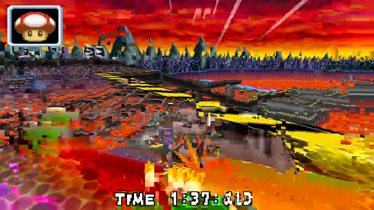 [MKDS] Bowser Castle 1:49.432 (former WR)