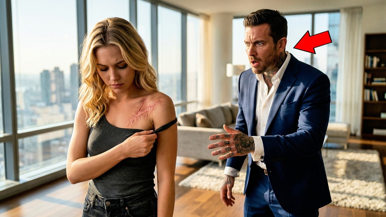 The Scars She Thought Were Invisible — The Mafia Boss Saw Them And Took Action That Same Night