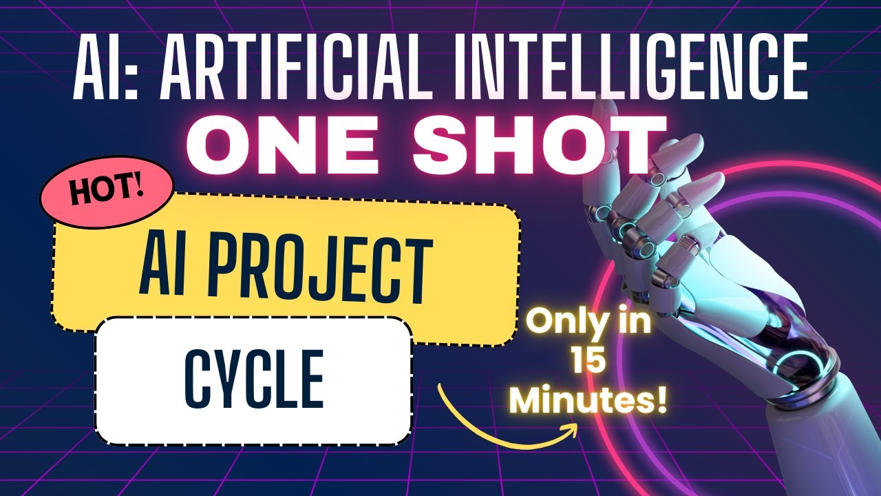 AI Project Cycle Class 9 Unit 2 AI 417 | One Shot 🔥 in 15 Min! | CBSE 2025 | Artificial Intelligence