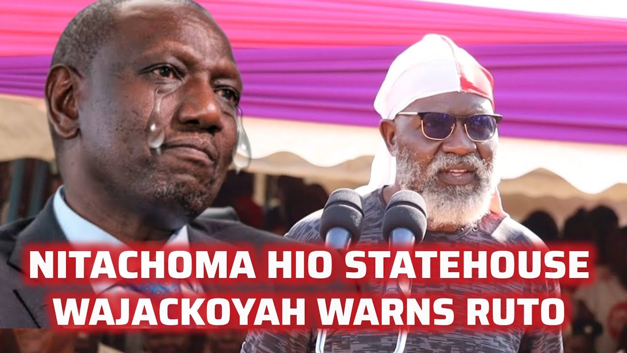 RUTO IN BIG TROUBLE AS WAJACKOYAH SWEARS TO BURN THE STATEHOUSE